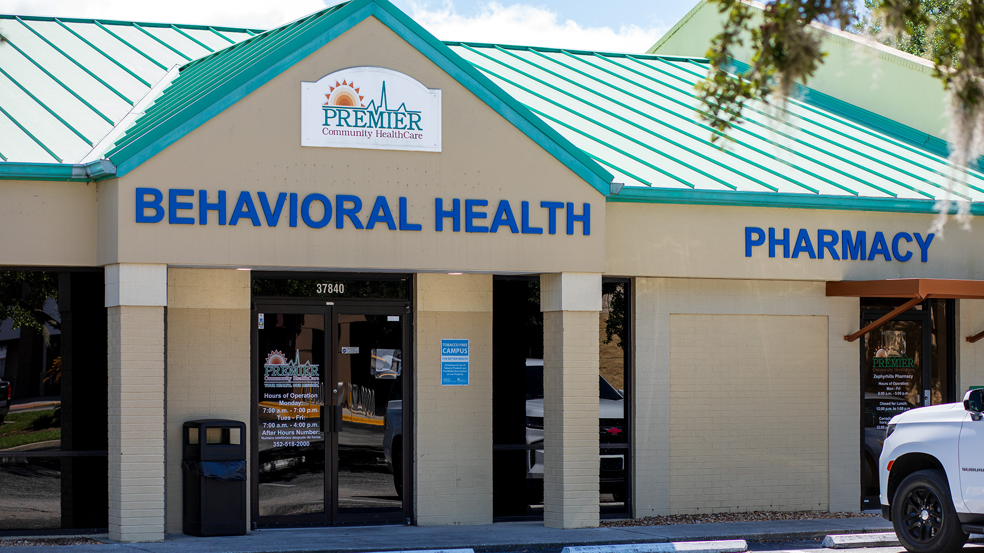 Zephyrhills Behavioral Health Center & Pharmacy building