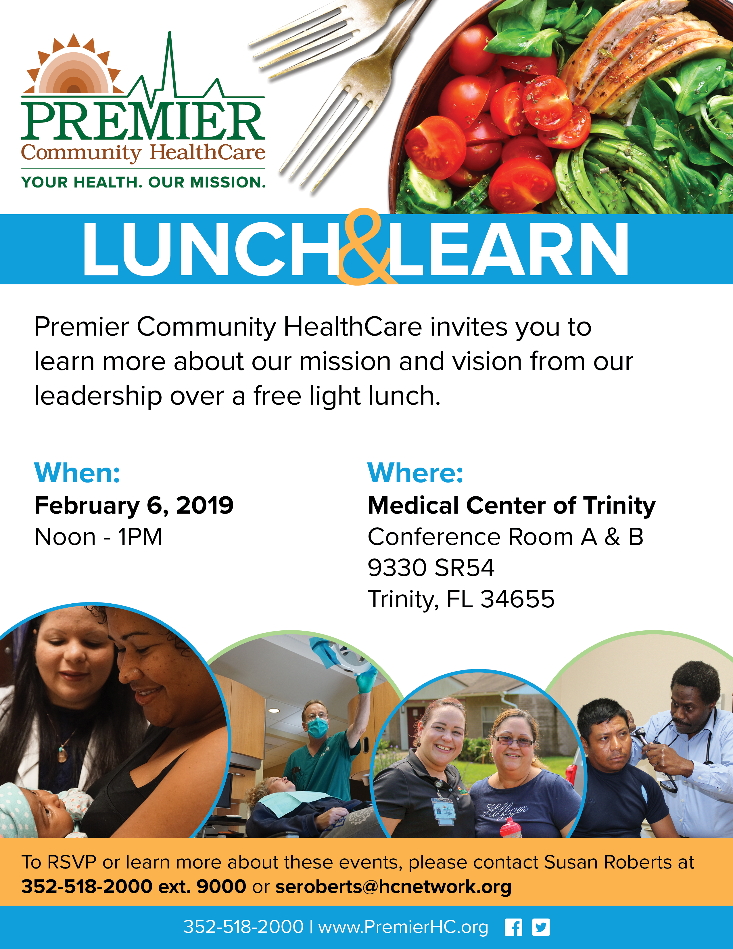 lunch and learn flyer