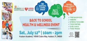 Hudson Back to School Event Banner