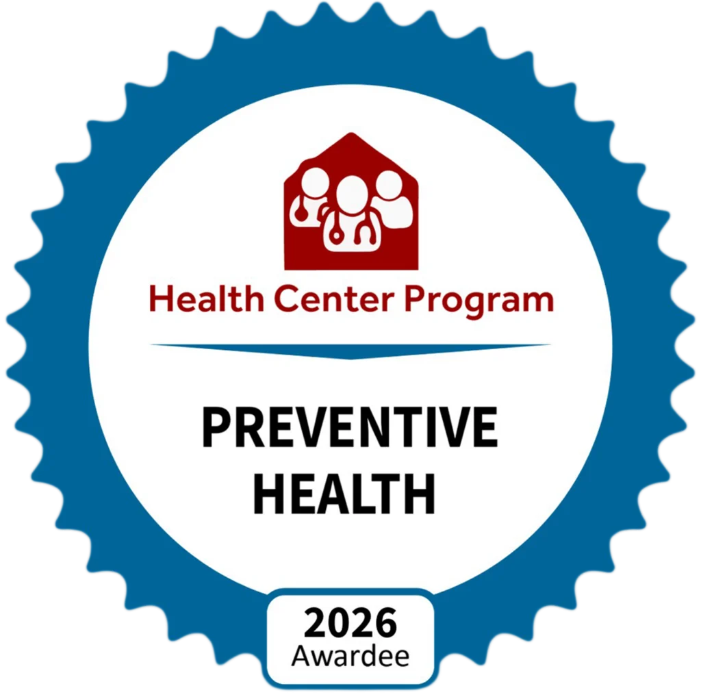 Health Resources and Services Administration Health Center Program National Quality Leader 2026 Award for Preventive Health