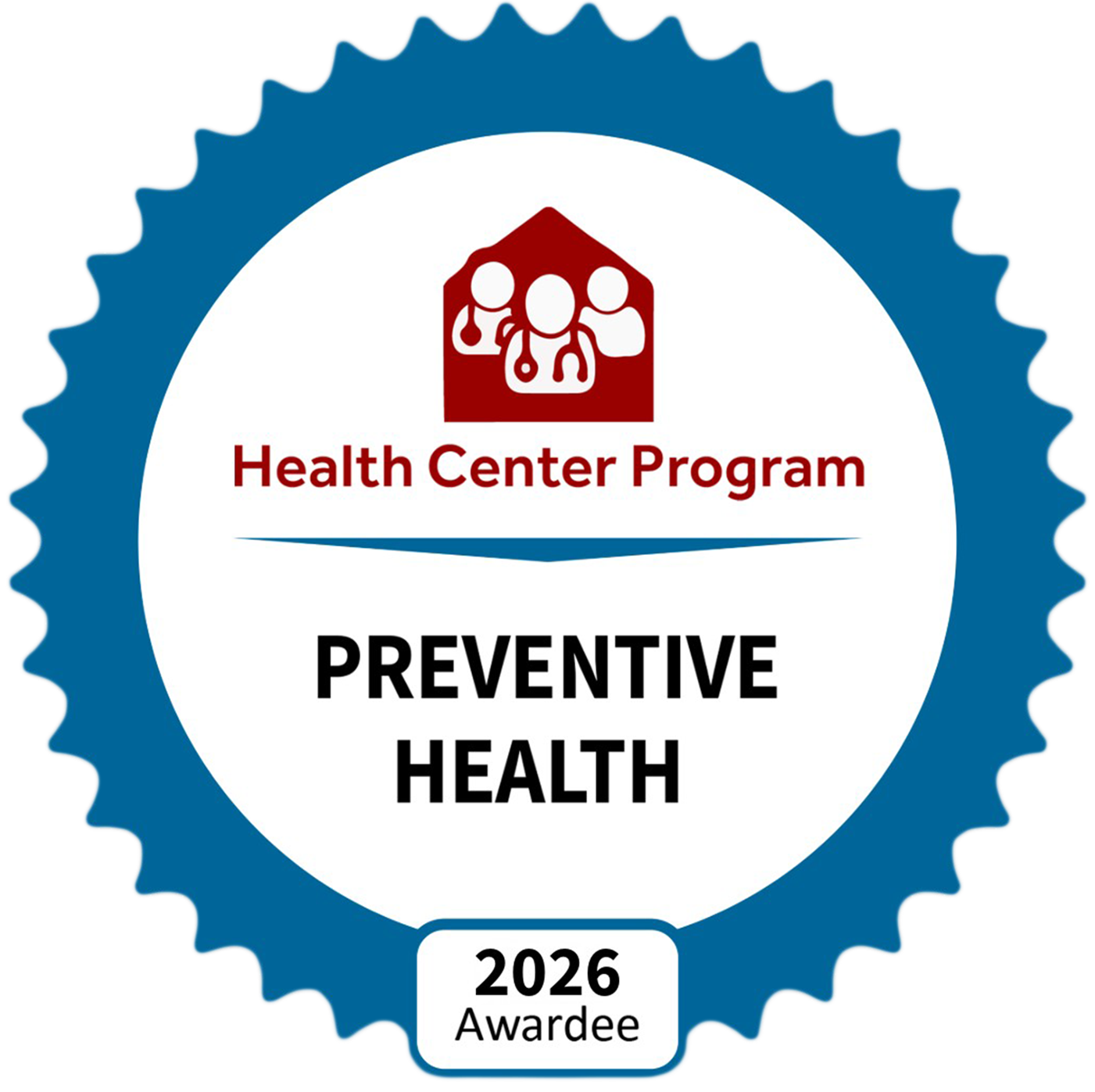 Health Resources and Services Administration Health Center Program National Quality Leader 2026 Award for Preventive Health